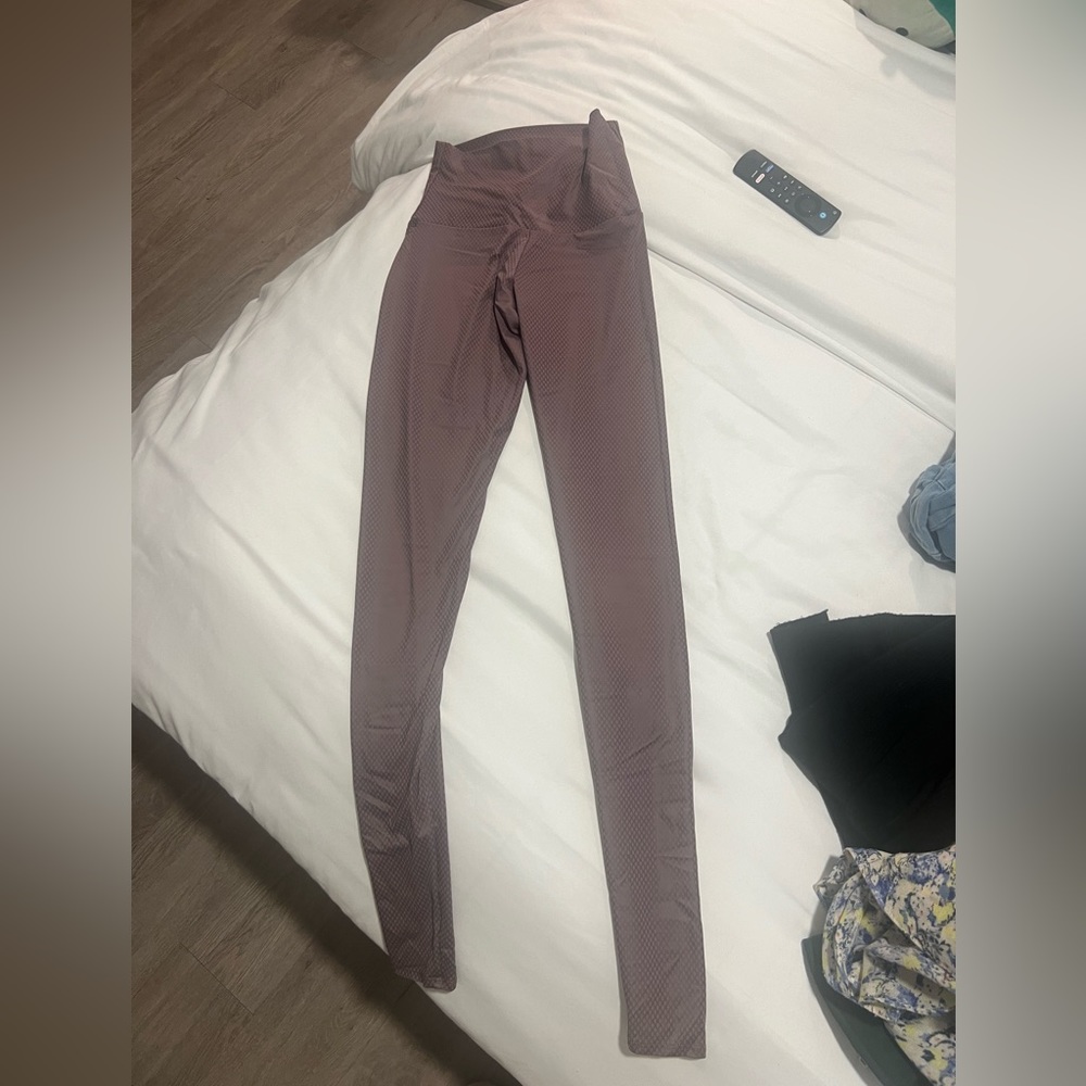 Purple onezie leggings